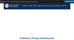 Desktop Screenshot of jaumebalmes.com