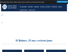 Tablet Screenshot of jaumebalmes.com