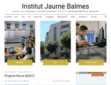 Tablet Screenshot of jaumebalmes.net
